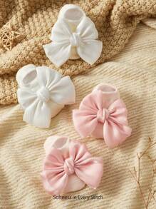 Cozy Pixies 2 đôi tất ngắn trang trí dễ thương cho bé gái - Nhiều màu - Xem 3