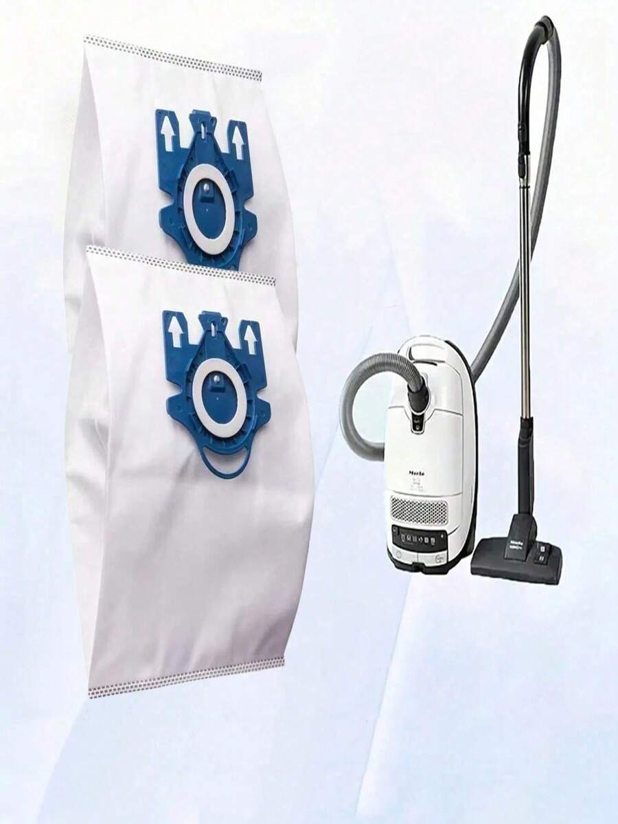 5/10pcs Dust Bags Compatible With Miele C1 C2 C3 C5 S Series Vacuum Cleaner - White - View 1