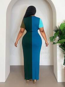 Slaydiva Nuevas llegadas de otoño e invierno, ropa de mujer para otoño/invierno, vestido de suéter talla grande, vestidos de cumpleaños para mujeres - Multicolor - Ver 6