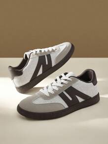 CUCCOO EASI 2024 New Brown German Style Platform Sneakers For Women, Thick Sole Casual Sports Shoes For Autumn/Spring