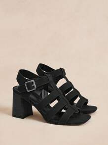 Rosivie Cuccoo Sommer Mode vielseitige einfache High Heel Sandalen