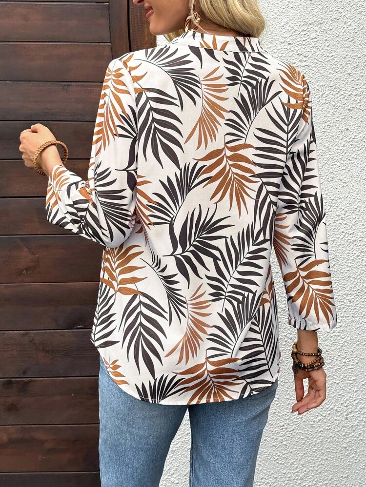 Women's V-Neck Plain Textured Fabric Casual Summer Shirt White V Neck Blouse Women Blouses For Women Linen Blouses For Women White Blouse Tops For Women FALL Women Clothes Business Casual Woman Button Up Shirt Women Button Up Shirt