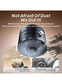 1pc Car Phone Holder, Suction Cup Holder, Manual Magnetic Vacuum Suction Car Phone Holder, Dual-Sided Vacuum Holder, 360° Hands-Free Viewing For Video And Navigation, Easy Installation, One-Handed Operation, Suitable For Cars And Fitness, Smartphone Holder, Holiday Gift