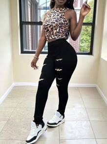 INAWLY Women Two Pieces Outfits For Daily Wear - Multicolor - View 5