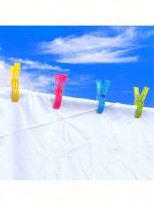 SHEIN 4/8 buc cleme pentru prosoape de plajă - Elemente esențiale pentru croazieră, cleme pentru scaune de piscină, cleme mari de agățat, suport pentru prosoape de plajă, cârlige de rufe pentru a împiedica prosopul să se sufle, articole indispensabile pentru plaja de vacanță