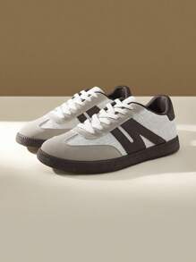 CUCCOO EASI 2024 New Brown German Style Platform Sneakers For Women, Thick Sole Casual Sports Shoes For Autumn/Spring