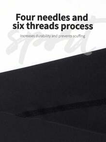 Manfinity Sport PWRUP Men's Bull Head Print Round Neck Raglan Sleeve Short Sleeve Sports T-Shirt Compression Shirt Men Shirts Gym Workout Tops Gym Top Compression Shirt Breathable Fitted Shirt Crew Neck - Black - View 5