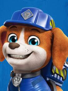 Rubble X SHEIN 男童两件套休闲卡通狗印花短袖T恤，夏季 - 彩色 - 查看 9