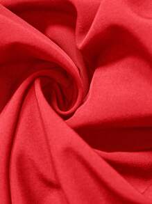 Freevana 大码女式休闲荷叶边V领长袖纯色衬衫