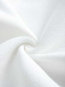 Attitoon 休闲简约花卉印花连帽衫，宽松厚款女士运动衫，适合秋冬季