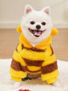 Ropa para perros y gatos, suministros para mascotas para otoño/invierno, disfraz de abejorro