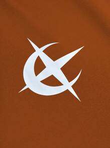 PAVTROS 男士星月印花撞色短袖 T 恤和口袋短裤套装 - 彩色 - 查看 4