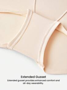 LUVLETTE Bộ 3 quần lót nam cạp cao thoáng khí chất liệu cotton thoáng khí thoải mái dành cho nữ, quần lót boxer có logo cơ bản, đồ lót mặc ngoài, phù hợp cho bé gái tuổi teen và trẻ em - Nhiều màu - Xem 7