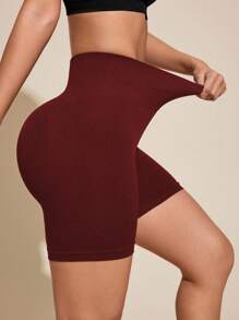 Easithlete 女式高腰无缝运动短裤