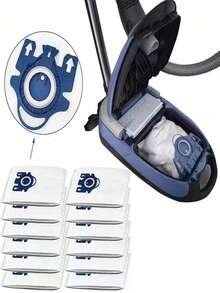 5/10pcs Dust Bags Compatible With Miele C1 C2 C3 C5 S Series Vacuum Cleaner - White - View 2