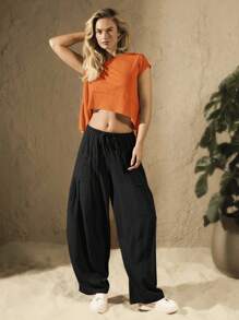 VARSIVA 运动夏季户外基本款运动服 - 橘色 - 查看 4