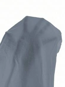 Breezaya Femmes Pantalon Long de couleur unie avec cordon de serrage pour le printemps et l été - Bleu azur - Voir 7