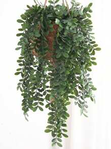 SHEIN 1PC/3PCS/5PCS Fake Plants-Leaf Hanging, Artificial Flowers, Home, Dining Room, Living Room, Outdoor Garden Decoration,The Art Of Inserting Flowers, Photography Props, Autumn, Spring, Vase, Flower Wall, Flower Wreath, Bridal Bouquet, Wedding Decoration, DIY Flower Wreath Materials, Birthday Party Decoration Materials, Home Decoration Accessories, Valentine's Day, New Year Gifts