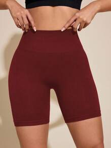 Easithlete 女式高腰无缝运动短裤