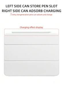 THE POWERPUFF GIRLS X SHEIN 时尚可爱卡通“花朵、泡泡、毛茛”图案可折叠平板电脑保护套 - 彩色 - 查看 9