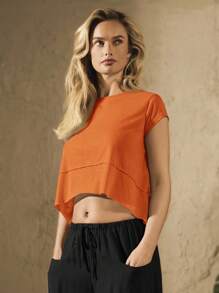 VARSIVA 运动夏季户外基本款运动服 - 橘色 - 查看 5