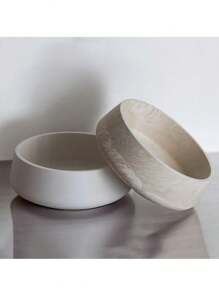 1 件硅胶模具 DIY 圆形首饰盒、石膏花盆、烛台、礼品工艺品 - 白色 - 查看 7