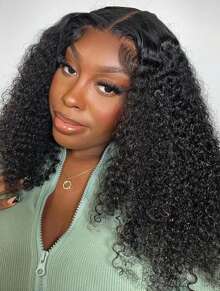 Density Pro 9x6 Wear&Go 无胶卷发鲍勃假发 预漂白雷米真人发假发 自然发际线 250 密度预剪蕾丝假发