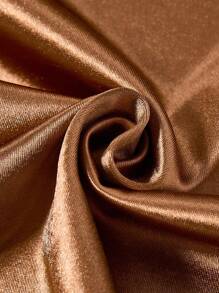 Swim Oasis New Women Plus Size Hollow-Out Bandeau 3 PiecesBikini Set With High-Waist Bottoms And Long Cover-Up, Vacation Swimming Suit