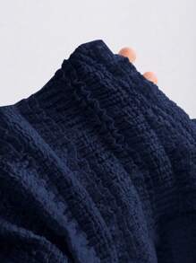 Sweetra 女式春夏新款不对称单肩衬衫，纹理面料适合海滩度假，杏色搭配金属扣装饰