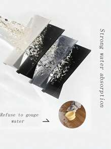 SHEIN 1 buc Covoraș de hrănire pentru animale de companie, Covoraș absorbant pentru hrana pisicilor și câinilor, Covoraș pentru pisici și câini, Uscare rapidă, Antiderapant, Covoraș ușor de curățat pentru distribuitorul de apă pentru pisici și câini, PetSupplies, Covoraș pentru bolul de apă pentru pisici și câini