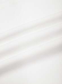 SHEIN 女式骑士印花圆领休闲百搭背心 - 白色 - 查看 4