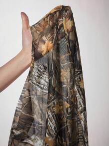 Shutterstock Y2Kool Women's Fitted Camouflage Print Long Dress, Sexy Street Party Evening Vacation Casual Autumn Mesh Maxi Dress Sheer Dress Women Camo Dress Mesh Dress Camo Print Mesh Dress Tree Print Dress Winter