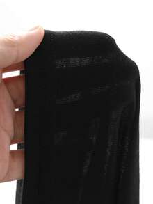 Dazy Plus Plain Color Round Neck Half-Placket Long Sleeve T-Shirt, Spring/Summer