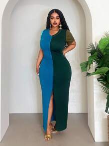 Slaydiva Nuevas llegadas de otoño e invierno, ropa de mujer para otoño/invierno, vestido de suéter talla grande, vestidos de cumpleaños para mujeres - Multicolor - Ver 11