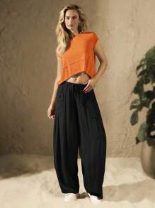 VARSIVA 运动夏季户外基本款运动服 - 橘色 - 查看 3