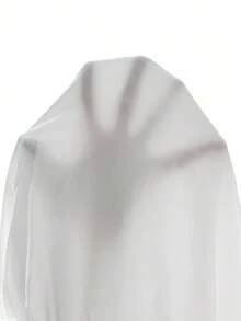 SHEIN MOD Ruffle Skirt Boho Long Skirt Break Solid Frill Trim Ruffle Hem Skirt - White - View 7