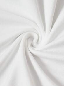 Manfinity Campus Court Áo thun nam cổ tròn tay ngắn in chữ và số, mùa hè - trắng - Xem 4