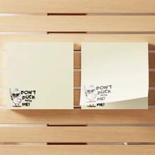 SHEIN 4 tờ giấy nhớ hình chú vịt ngộ nghĩnh 3x3 inch 50 tờ giấy nhớ văn phòng ngộ nghĩnh có keo dán giấy nhớ ngộ nghĩnh cho trường học, văn phòng, đồ dùng gia đình, học sinh, giáo viên, quà tặng, đồ dùng học tập, trở lại trường - A - Xem 14