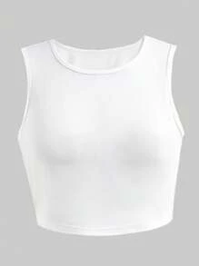 Sparklyn 青春期前女孩黑色条纹复古字母印花超大夹克、黄色吊带背心和黄色短裤 3 件套 - 藍色 - 查看 6