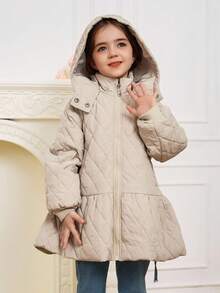 Dazy Kids Girls Padded Coat, Young Girl Autumn/Winter Clothes