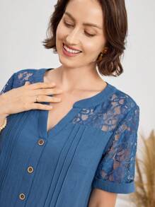 Miaspire Women's Clothing Daily Wear Holiday Dress
Spring And Summer V-Neck Lace Patchwork Daily Casual Dress
Comfortable And Breathable Cotton Fabric Women's Mid-Length Dress,Country Outfits Women,Glamour Dress
Miaspire Women's Clothing Daily Wear Holiday Dress
Spring And Summer V-Neck Lace Patchwork Daily Casual Dress
Comfortable And Breathable Cotton Fabric Women's Mid-Length Dress
Vintage Clothes Women,Old Money Style Women Button Down Dress Lace Dress Cotton Dress Cotton Dress ,Lace Romance