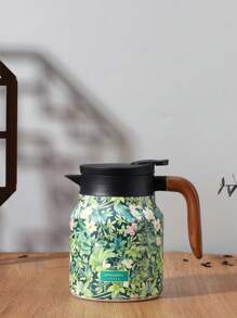 1 chiếc 27 Oz/33 Oz, Ấm đun nước pha trà trang trí họa tiết đơn giản, Ấm đun nước cách nhiệt cho văn phòng trong nhà và tại nhà, Ấm đun nước pha trà trắng cũ dung tích lớn, Cách nhiệt hai lớp, Thiết kế có thể đảo ngược, Có thể giặt bằng máy, Thích hợp cho văn phòng tại nhà, Giải trí tại văn phòng, Cắm trại, v.v. - Nhiều màu - Xem 6