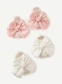 Cozy Pixies 2 đôi tất ngắn trang trí dễ thương cho bé gái - Nhiều màu - Xem 5