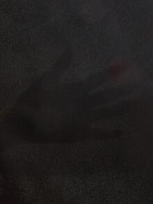 Soleia WYWH 女式度假荷叶边蝴蝶袖荷叶边下摆黑色上衣 - 黑色 - 查看 5