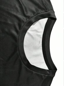 Manfinity Homme Enten Muster Muster Design auf Bauchmuskeln, modische Herren Sommer Lässig Sportbekleidung, Herren Top