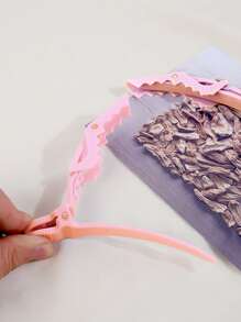 1 件美发工具旅行收纳包美发工具旅行收纳包卷发收纳包便携式直发器盒发饰收纳包热美发工具直发器旅行包旅行用品夏季旅行、度假家居浴室装饰节日化妆收纳包 - 彩色 - 查看 9