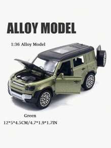 圣诞节新款合金汽车模型四开门玩具Suv车越野玩具车可当万圣节圣诞节礼物 - 彩色 - 查看 14