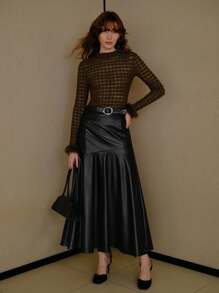 MOTF PREMIUM ÁO THUN SIÊU MỎNG SIÊU MỎNG - Cà phê nâu - Xem 5