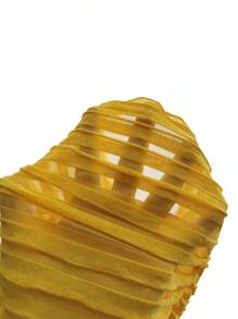 Slaydiva 2pcs Women Summer Casual Street Style Outfit: Loose Round Neck Short Sleeve Printed Tee + Yellow Textured Mesh Mini Shorts, Suitable For Easter, Music Festivals, Everyday Wear, Parties, Christmas, Valentine's Day, Dates, Beach, Cruise, Carnival, Street Fashion Y2k 2 Pieces Set - Multicolor - View 9