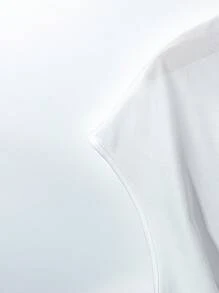 Elenzga 2pcs/Set Plus Size Women's Casual Chinese Style Vacation Outfit, Loose Fit Comfortable Fashion Tops & Shorts Suitable For St. Patrick's Day, Easter, Valentine's Day, Christmas, Thanksgiving, Summer, Independence Day